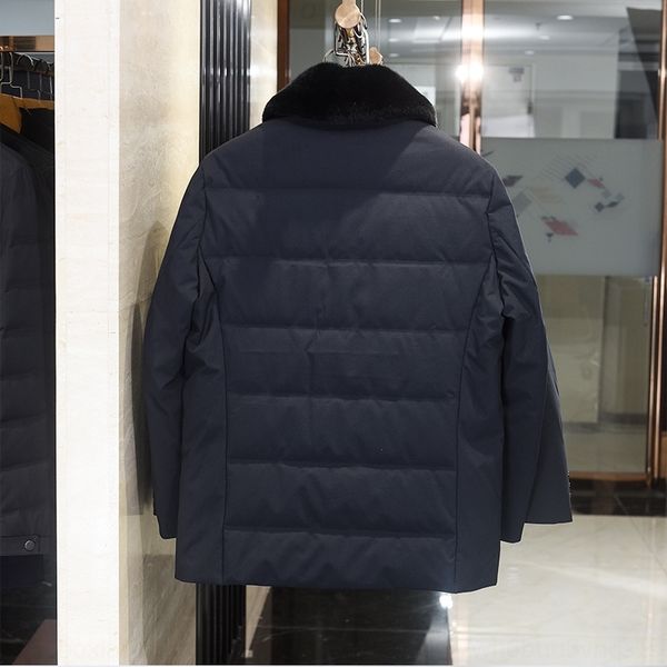 

oofv fashion winter womens quality jacket mens down warm jackets high keep men clothing down coats, Black