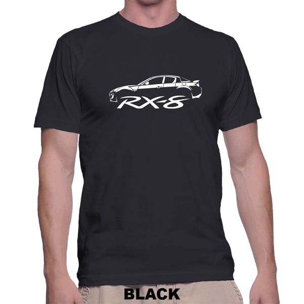

sport 2019 short sleeve cotton man clothing japanese car rx-8 racer sporter vintage car men and women t-shirt multiple color t shirts