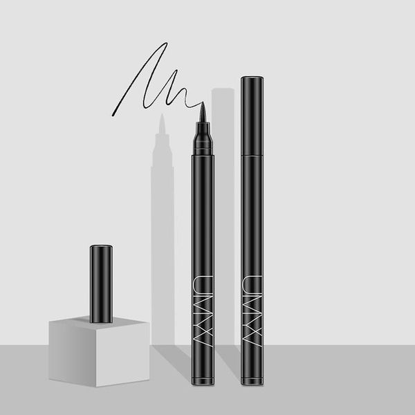 

eyeliner soft smooth slim waterproof sweatproof cosmetics makeup long lasting not easy to smudge and take off easily remove