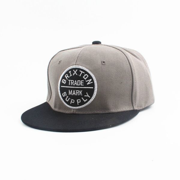 

60-63C Men's MAdjustable Snapback High Quality Unisex Cotton Caps Letter Embroidery Flat Brim Baseball Cap Fashion Hip Hop Hat