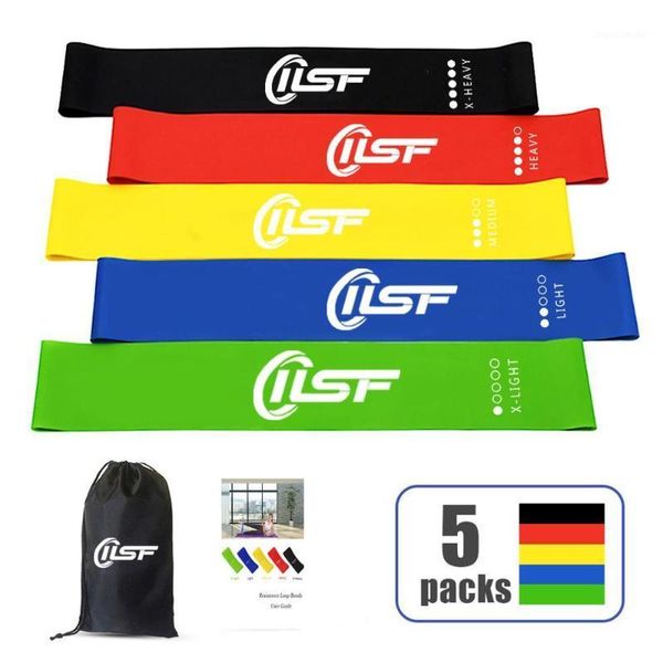 

resistance bands mini rubber elastic for home workout fitness equipment expander exercise tape legs and butraining1