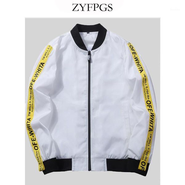 

men's jackets zyfpgs 2021 bomber zipper jacket men pilot coat men's autumn 5xl plus sizecoat hip hop outwear streetwear 841, Black;brown