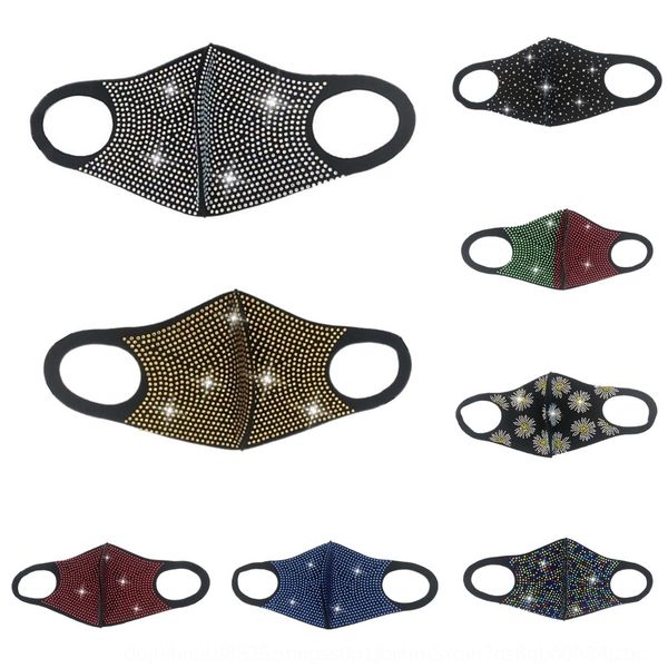 

5met us stockcycling anti-dust mask mouth face cotton pm 2.5 mask wearing man woman black white fashion designer mask fy9043