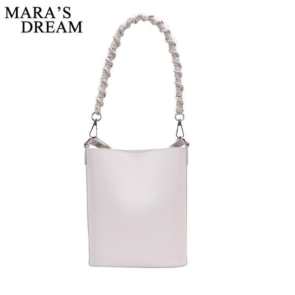 

mara's dream 2020 new solid color fashion autumn ladies small bag simple and versatile one-shoulder messenger bucket bag