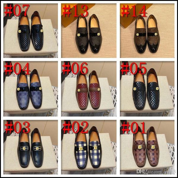 

l1 men oxford genuine leather rubber dress shoes brogue lace up flats male casual shoes luxury black brown big size 45 22