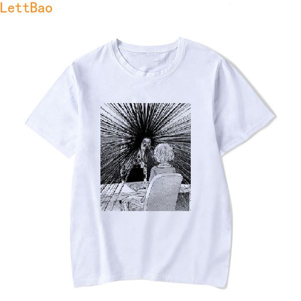 

japanese harajuku streetwear urban vogue style short sleeve funny hip hop casual anime junji ito tshirt hooded sweatshirt hoodie men t shirt