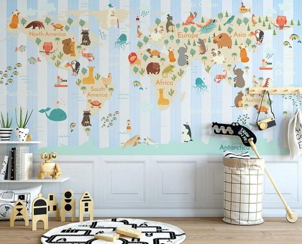 

wallpapers [self-adhesive] 3d map 1748688 wall paper mural print decal murals1