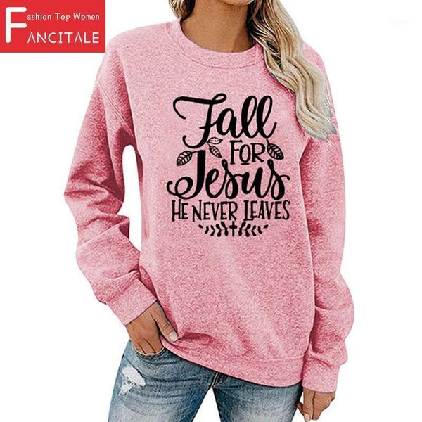 

women's hoodies & sweatshirts fashion women clothes letter printing long-sleeved o-neck sweatshirt ladies casual loose pullover for tee, Black