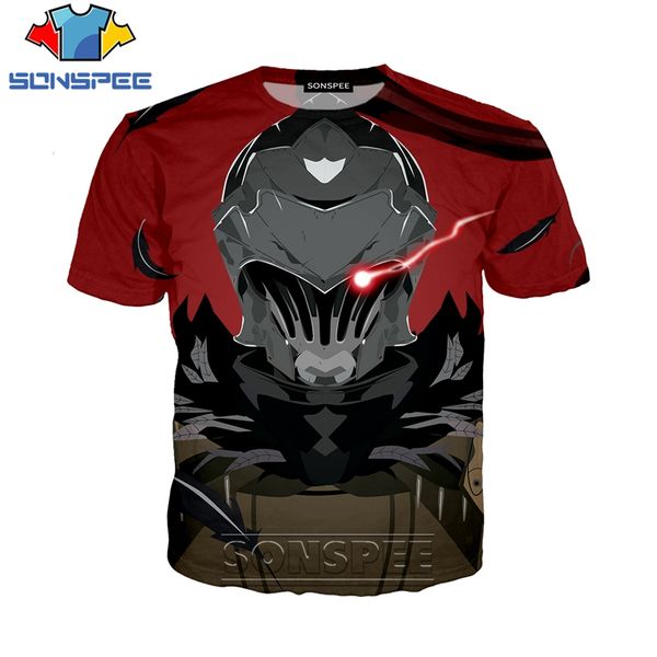 

anime goblin slayer 3d print shirts comics aesthetic graphic men clothing