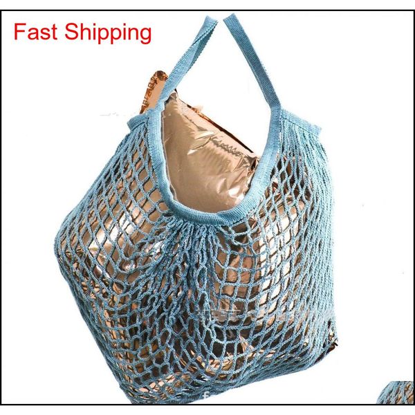 

fruit storage handbag mesh shoulder bag net turtle bag string shopping reusable fruit sto qylfpx bbgargden