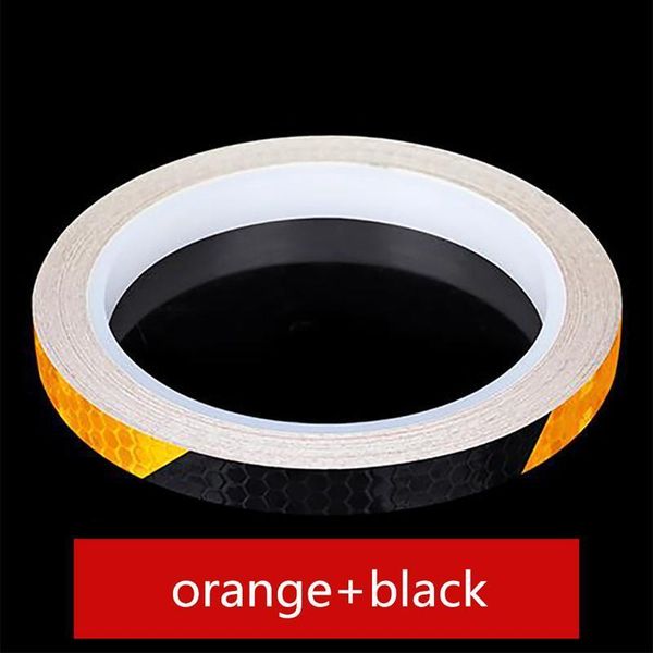

1pc 8 meter car styling reflective stripe tape motorcycle bike body rim wheel stripe tape stickers decorative blue red yellow h jllpsh