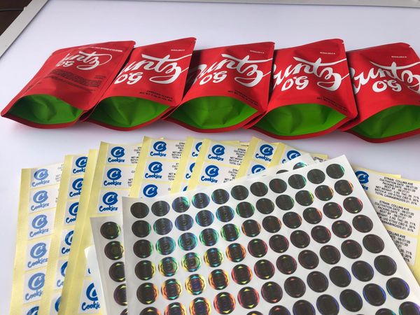 

california и восковых сумочки майларового sf runtz голограмма стикеры 3.5g сумка качестве тыловой белого og сумки red label sqcct ppshop01