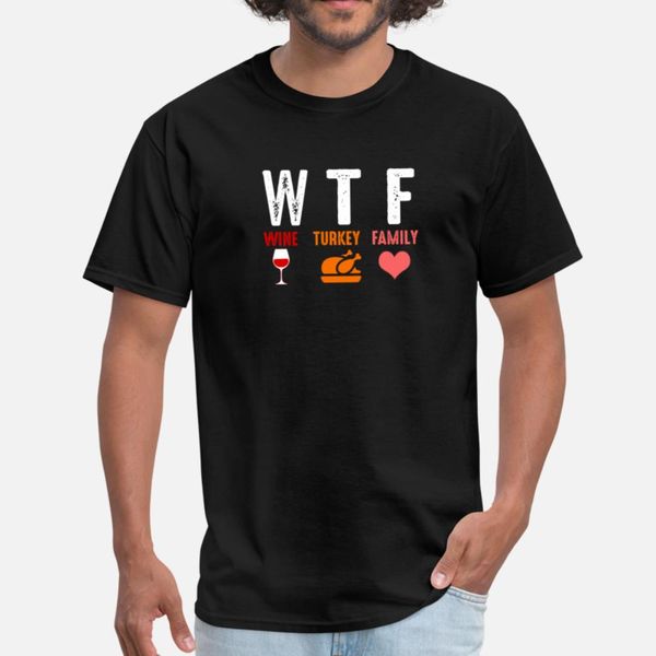 

wtf wine turkey family t shirt fun lovely summer tracksuit hoodie sweatshirt
