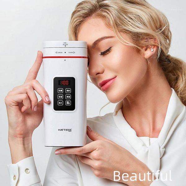 

100-240v smart electric kettle multifunctional travel water boiler teapot adjustable temperature insulation water kettle 500ml1
