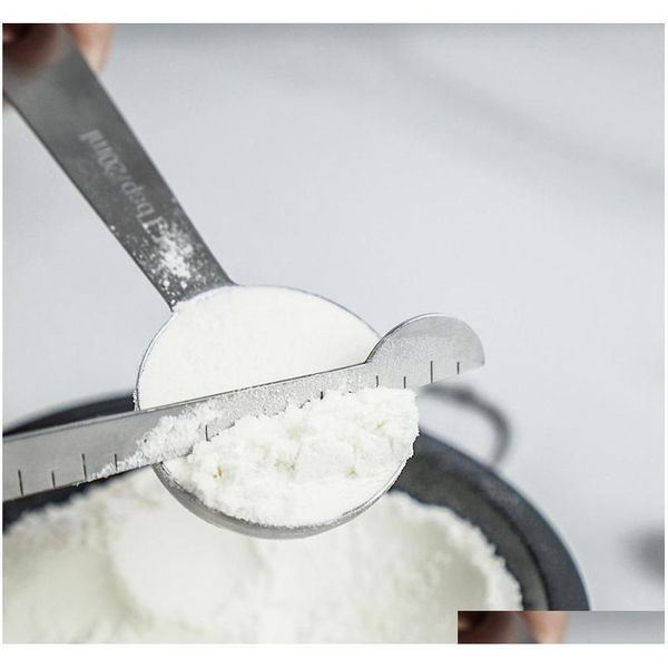 

measuring spoons stainless steel set 11pcs includes 9 stainless steel metal measuring spoons, leveler egg whisk, kitchen me jllyth jjxh