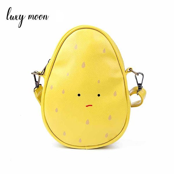 

сумки для женщин 2020 фруктов формы женской сумки смазливой сумка прекрасного мини crossbody посыльного сумки желтого crossbody