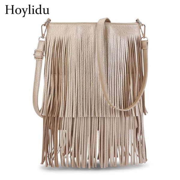 

fashion pu leather tassel crossbody bags for women 2020 luxury handbags women bags designer casual tote shoulder messenger bag
