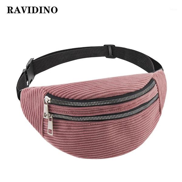 

belt bag waist packs for women bag corduroy women fanny pack message crossbody1
