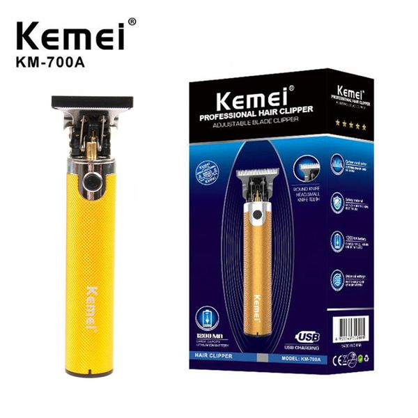 

kemei km-700a barber shop electric hair clipper professional machine beard trimmer rechargeable wireless tool