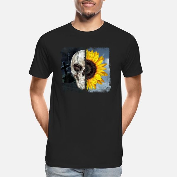 

sunflower skull t shirt hip hop popular sportswear tracksuit hoodie sweatshirt