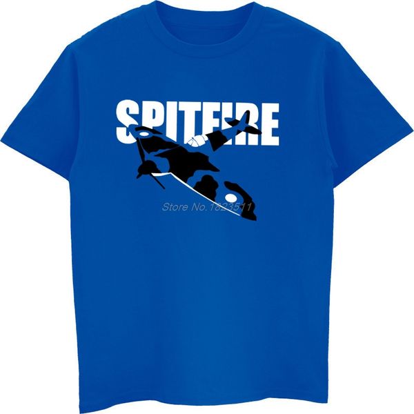 

2018 new summer style fashion short sleeve cotton spitfire plane men's hip hop harajuku streetwear hoodie designers t shirts sweatshirt