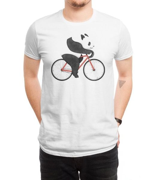 

new men casual printed panda fixie short sleeve s hoodie designers t shirts sweatshirt