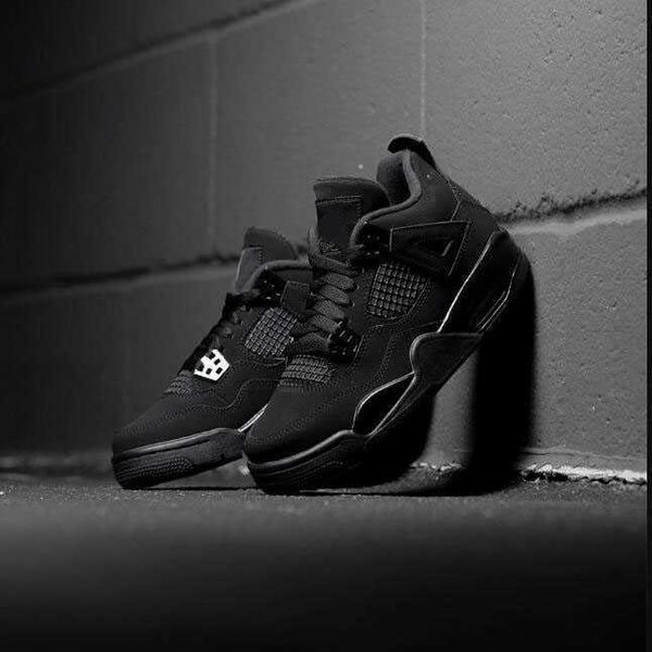 

mens jumpman shoes 4 og black cat basketball shoes men rush violet shoes designer bred white cement 40-47