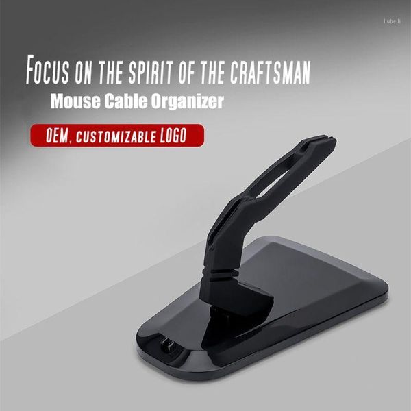 

mouse bungee wire holder gaming mouse cord clip management fixer holder1