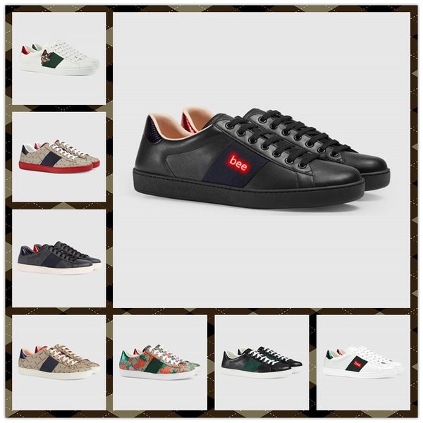

bee green red stripes men women sneaker casual shoes party trend ace fashion shoe walking trainers chaussures pour hommes 35-46, Black