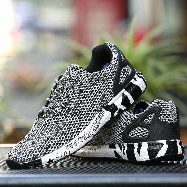 

men casual mesh sports shoes breathable comfy hollow out sneakers outdoor walking running sneaker trainers mens tennis shoe gray #9k24