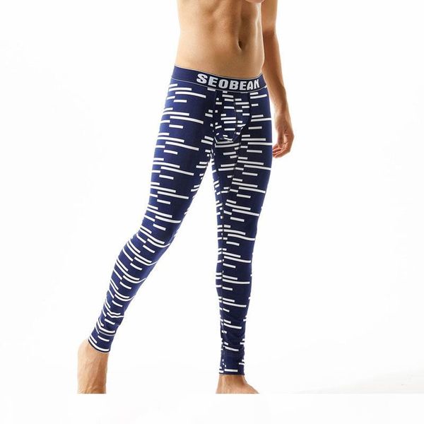 

new winter men long johns cotton mens warm thermal underwear fashion man long johns underpants, Black;white