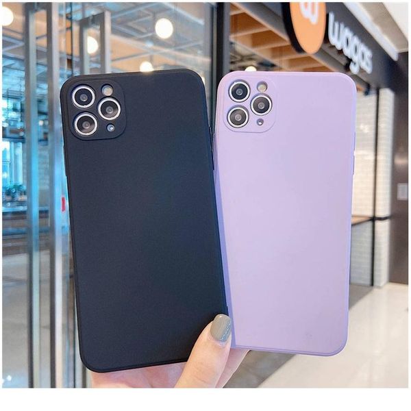 

candy color sil phone case for iphone 11 pro max xr xs x xs max soft tpu back covers for bbyuzm