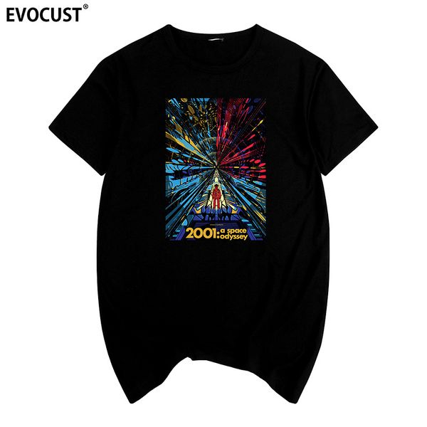 

2001 a space odyssey summer print t-shirt cotton men t shirt new women tee sport hooded sweatshirt hoodie