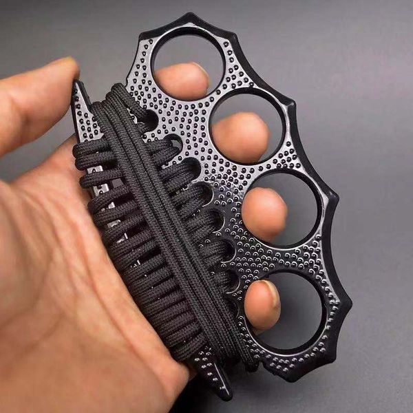 

Four finger tiger self defense weapon tiger ring boxer clasp clasp brace ring defense equipment3
