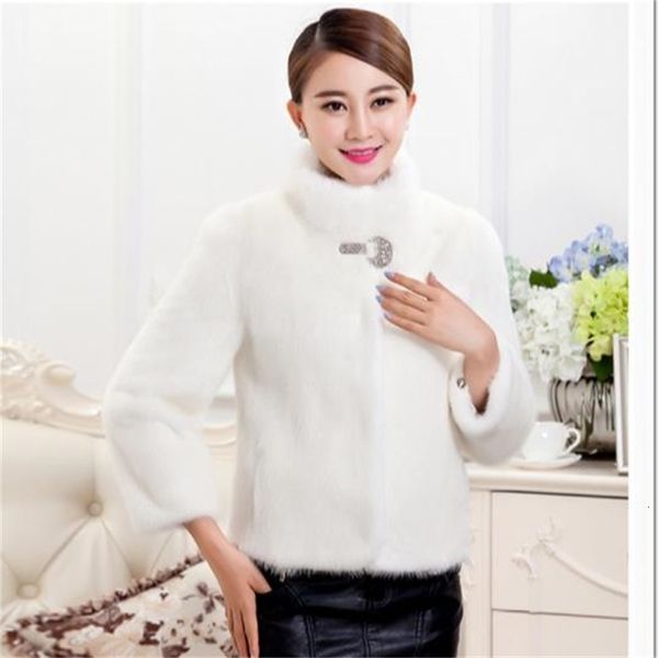 

fluffy 2021 winter women's faux fur jacket artificial fur overcoat furry coat femme plus size fluffy fake outwear z323, Black