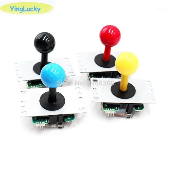 Joystick per controller di gioco 1 / lotto Joystick di alta qualità OEM Sanwa 8 Arcade per il gabinetto di via del limitatore della porta rotonda Ki1