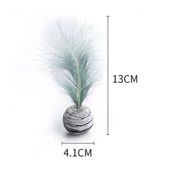 

cat toy star ball plus feather eva material light foam ball throwing toy pet products for cats dogs kitt jllhau