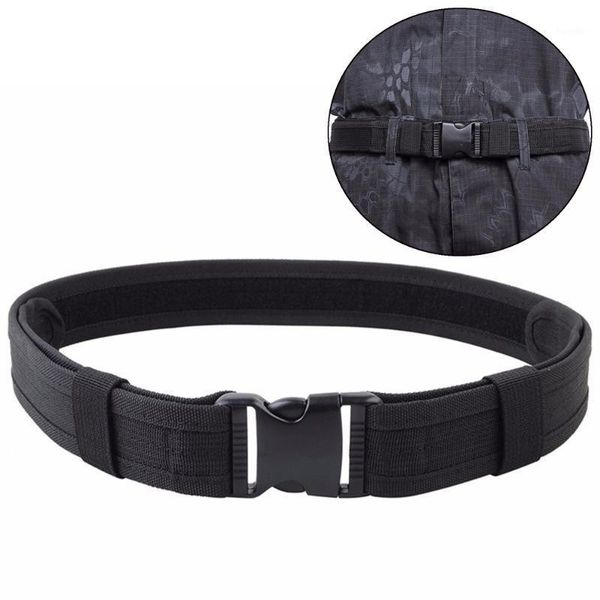 

waist support 1.5inch tactical belt army male outdoor airsoftsports improved version molle nylon equipment belts accessories1, Black;gray