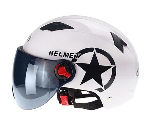 

electric battery car helmet men and women four seasons universal cute personality winter warm full face helmet
