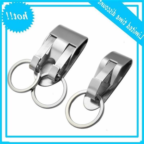 

rvs security on heavy key clip belt keychain t4md, Black