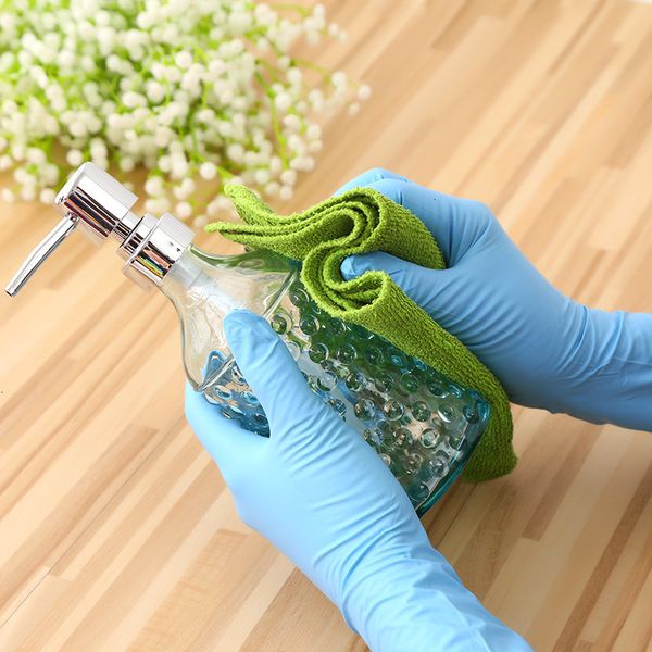 

nitrile protective universal in factorypek8disposable factory household food stock garden cleaning gloves