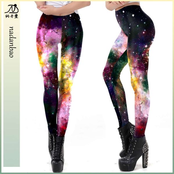 

2020 galaxy black print star bottoms women's kdk1916