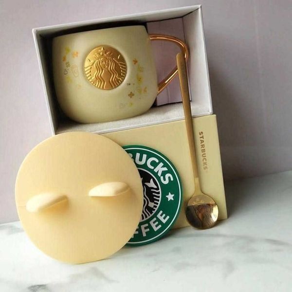 

the 300-400ml starbucks cup luxury kiss cups ceramic mugs married couples anniversary gift products with package boxzgnu