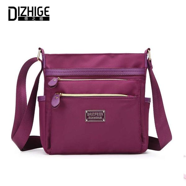 

dizhige марка мода multi-карман оксфорд женщин сумка плеча высокого качества crossbody сумка для женщин сплошной zipper коммуникатор новый