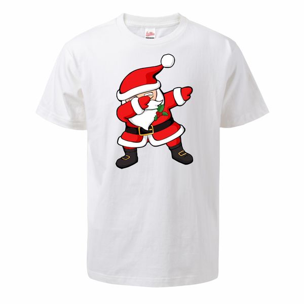 

смешные санта клаус печать лето tops мужские hip hop стиль casual короткий рукав merry xmas s sport толстовка с капюшоном толстовка мужчины