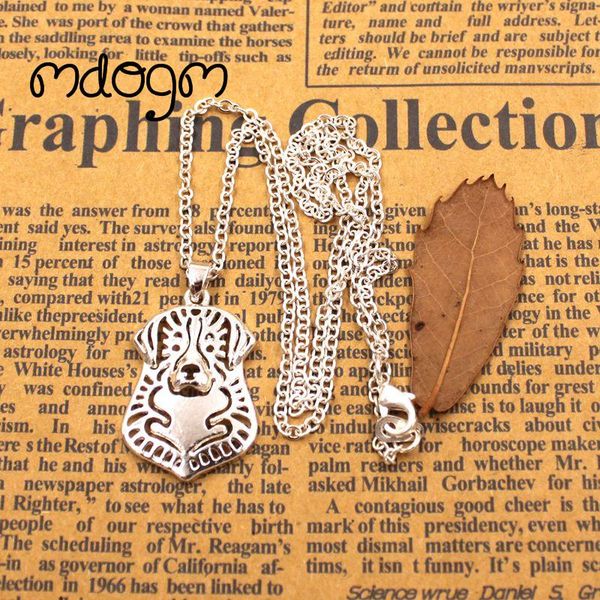 

2020 bernese mountain necklace dog animal pendant gold silver plated jewelry for women male female girls ladies kids boys n092