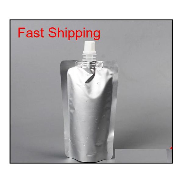 

150ml silver aluminum foil food grade stand u qylflu ppshop01