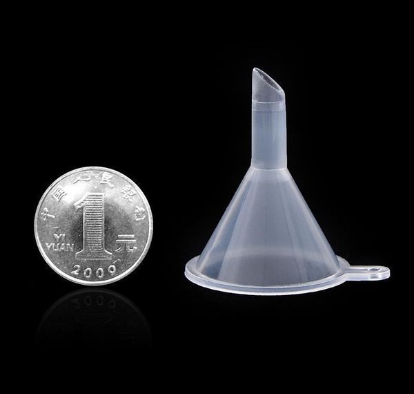 

transparent mini plastic small funnels perfume liquid essential oil filling funnel kitchen bar jllpqm lucky2005