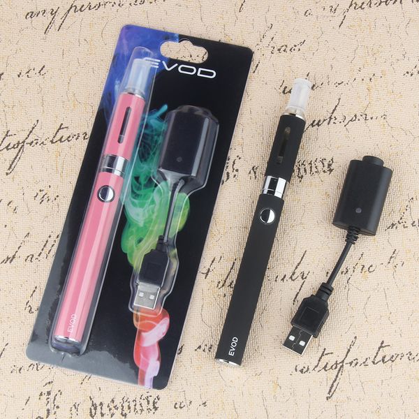 MT3 Evod Электронный сигаретный комплект MT3atomizer 650/900/1100 мАч Батарея с блистерной упаковкой UGO-T CE4 Vaporizer жидкость E CIG