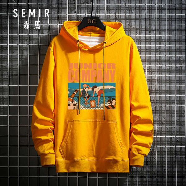 

5e3swq1qsumar 2020 new autumn men's hoodie plush thickened sweater men's hoodie fashion korean fashion brand coatvip, Black